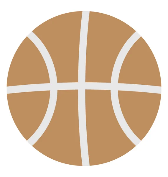 Basketbal vector pictogram — Stockvector