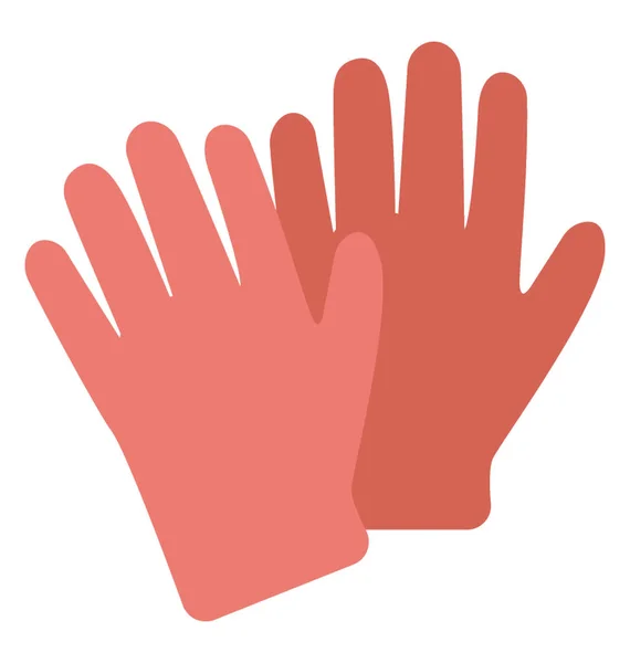 Gloves Vector Icon — Stock Vector