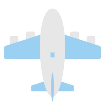  Uçak vektör simgesi