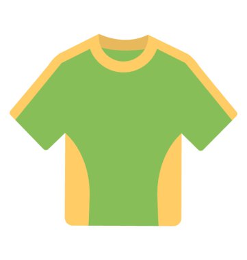  spor gömleği vektör simgesi