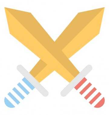  Kılıç vektör simgesi