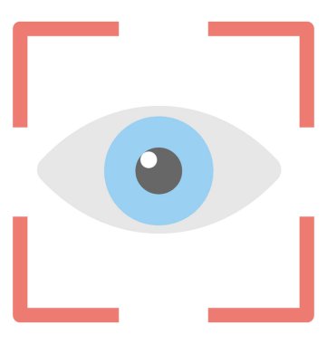  Göz Vektörü Simgesi