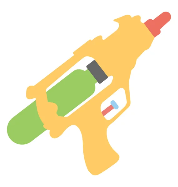 Pistola vector icono — Vector de stock