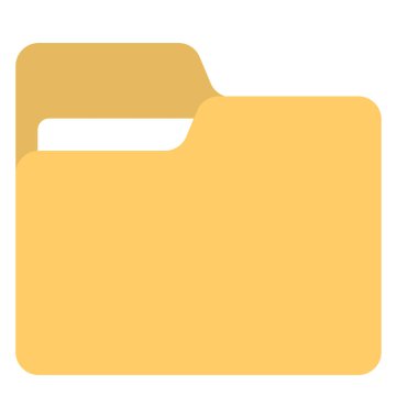  Dizin vektör simgesi