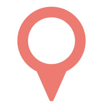  harita pin vektör simgesi