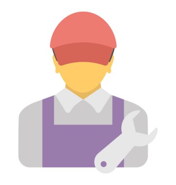  Mühendis vektör simgesi