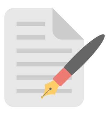  Notlar vektör simgesi