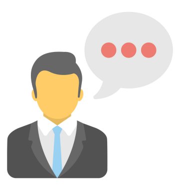  Sohbet vektör simgesi