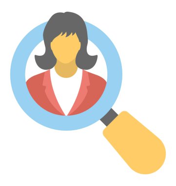  İşe Alım vektör simgesi