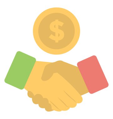  Ortaklık vektör simgesi