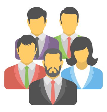  Grup vektör simgesi