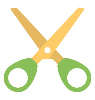  Makas vektör simgesi