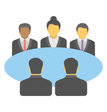  Konferans vektör simgesi