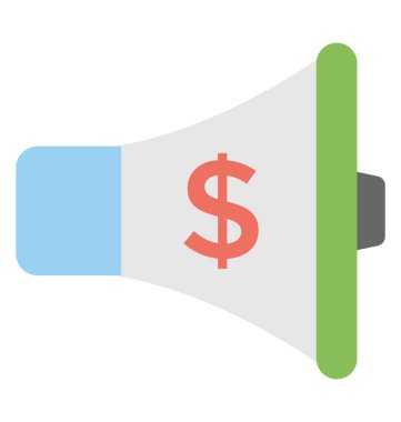  Pazarlama vektör simgesi