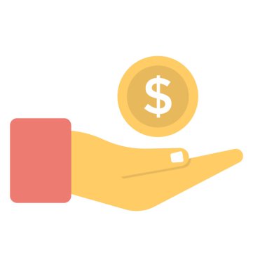  Ödeme vektör simgesi