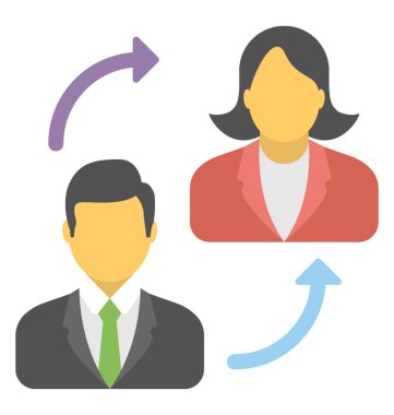  İşbirliği vektör simgesi