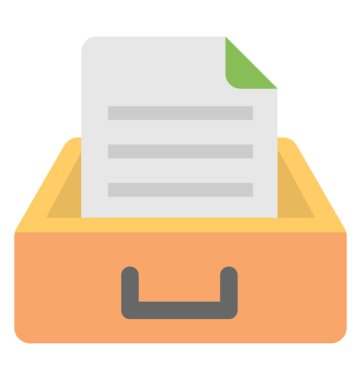  Dizin vektör simgesi