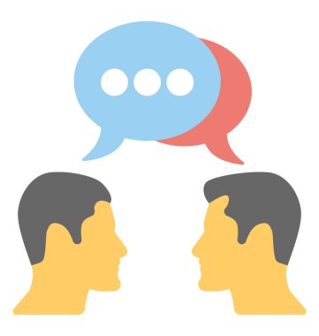  Tartışma vektör simgesi