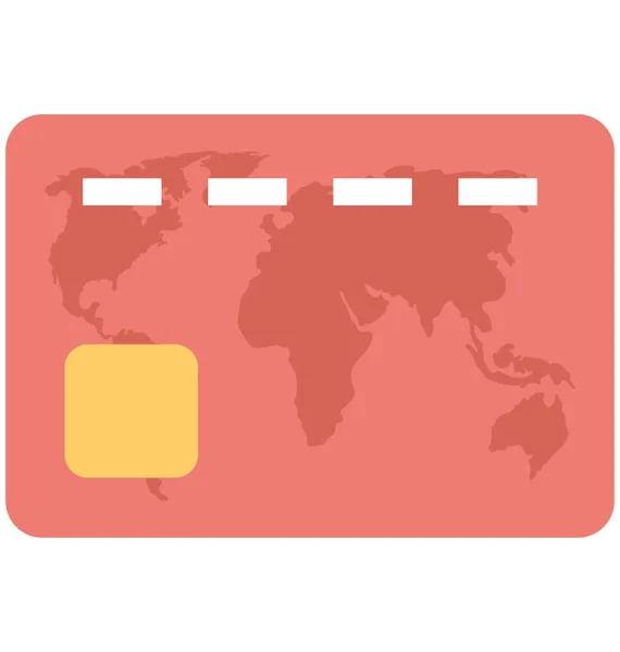 Credit Card Vector Icon — Stock Vector