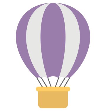  sıcak hava balonu vektör simgesi