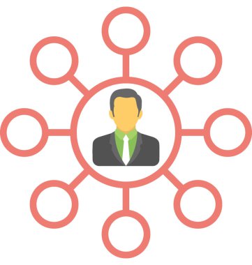  Viral pazarlama vektör simgesi