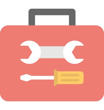  Tamir kiti vektör simgesi