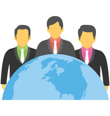  genel topluluk vektör simgesi