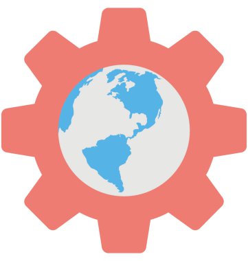  Küresel Kalkınma vektör simgesi