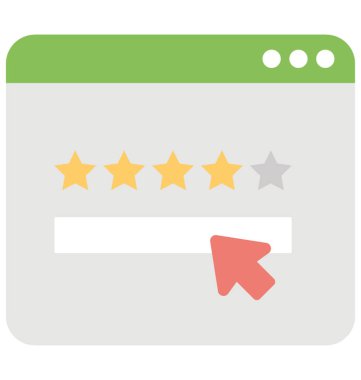  Vektör simge değerlendirme