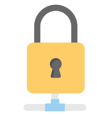  Ağ güvenlik vektör simgesi