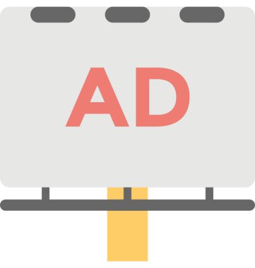  Reklam vektör simgesi