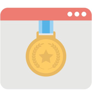  Üst düzey Web sitesi vektör simge