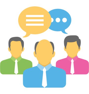  Vektör simge danışmanlık