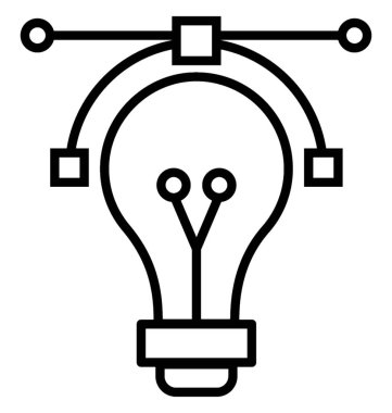  Yaratıcılık vektör simgesi