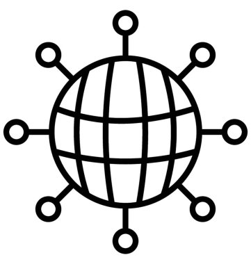  Viral pazarlama vektör simgesi