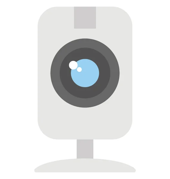 Icône vectorielle de vidéoconférence — Image vectorielle