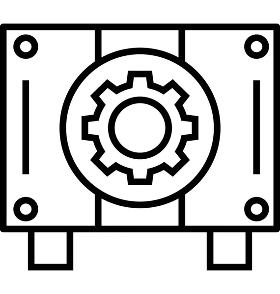 Datenbank-Vektorsymbol — Stockvektor