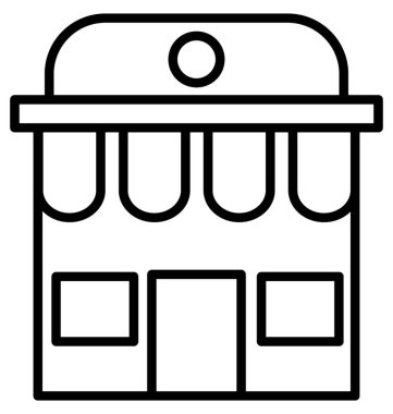  Mağaza vektör simgesi