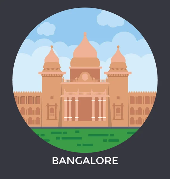 Bangalore Vector Icon — Stock Vector