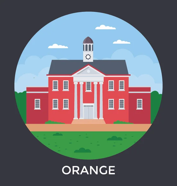 Orange County, США векторної Icon — стоковий вектор