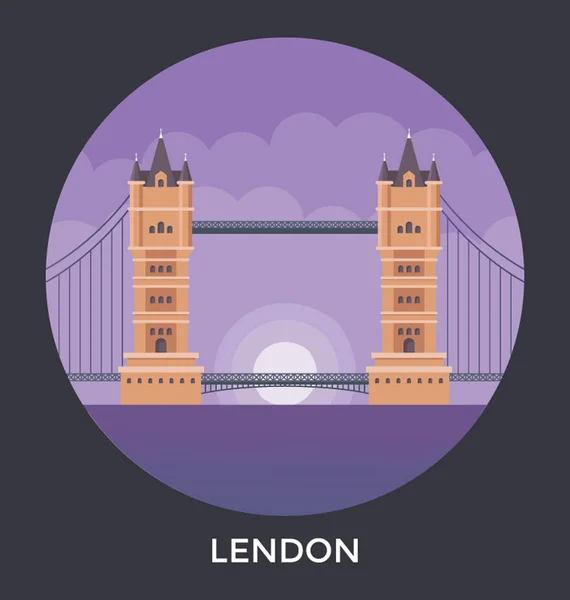 Londen Vector Icon — Stockvector