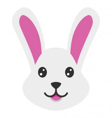  tavşan vektör simgesi