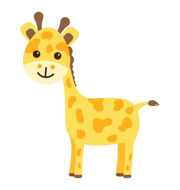  Zürafa vektör simgesi