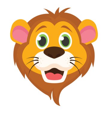  Aslan vektör simgesi