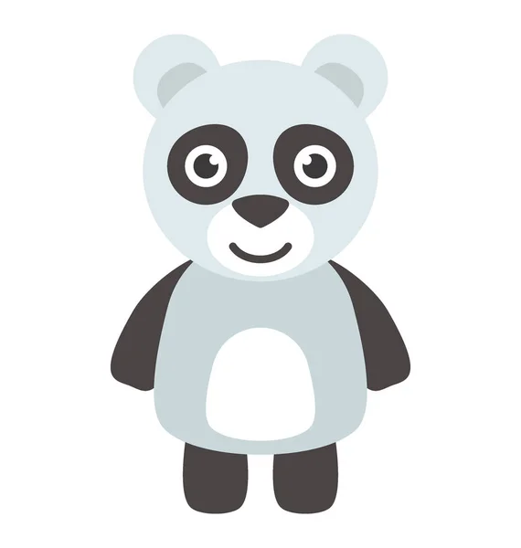 Panda Vector Icon — Stock Vector