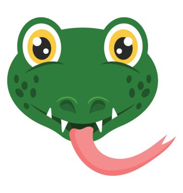 Yılan vektör simgesi