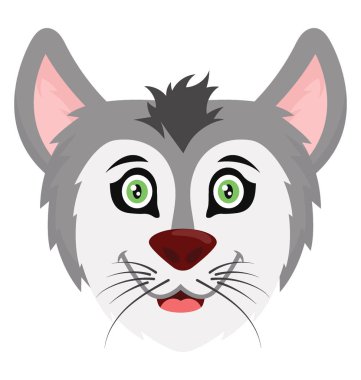 kedi vektör simgesi