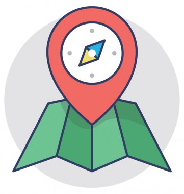  Navigator vektör simgesi