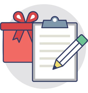  Teslim raporu vektör simgesi