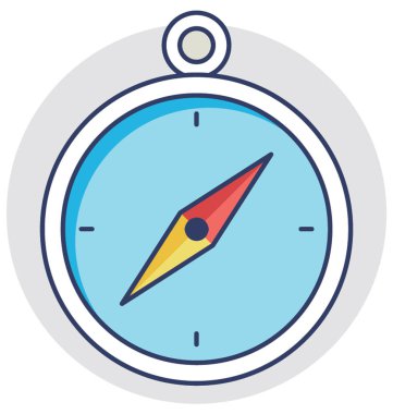  Pusula vektör simgesi